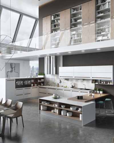 G SHAPED KITCHEN