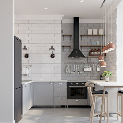 U-Shaped Kitchens